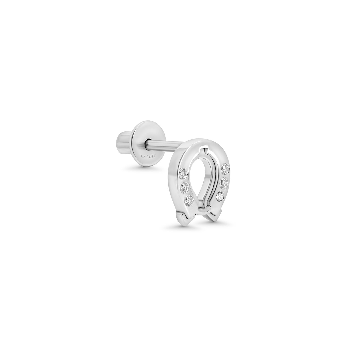 White Gold Earrings